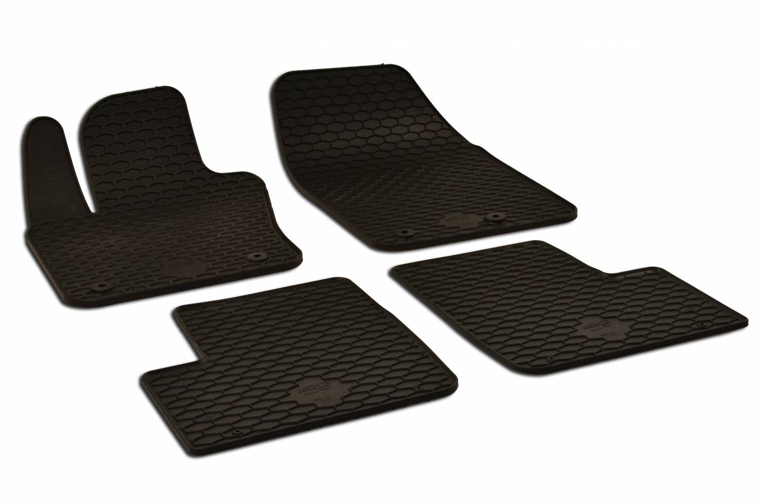  Kilimėliai FIAT 500X, 500X CROSS 2014- 4pcs. black/ 219695 Automobiliniai kilimėliai