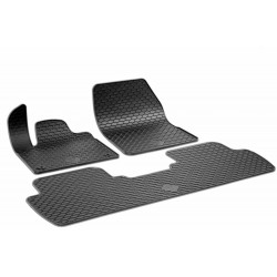 Kilimėliai CITROEN DS7 CROSSBACK 2017- 3pcs. black/ 222349