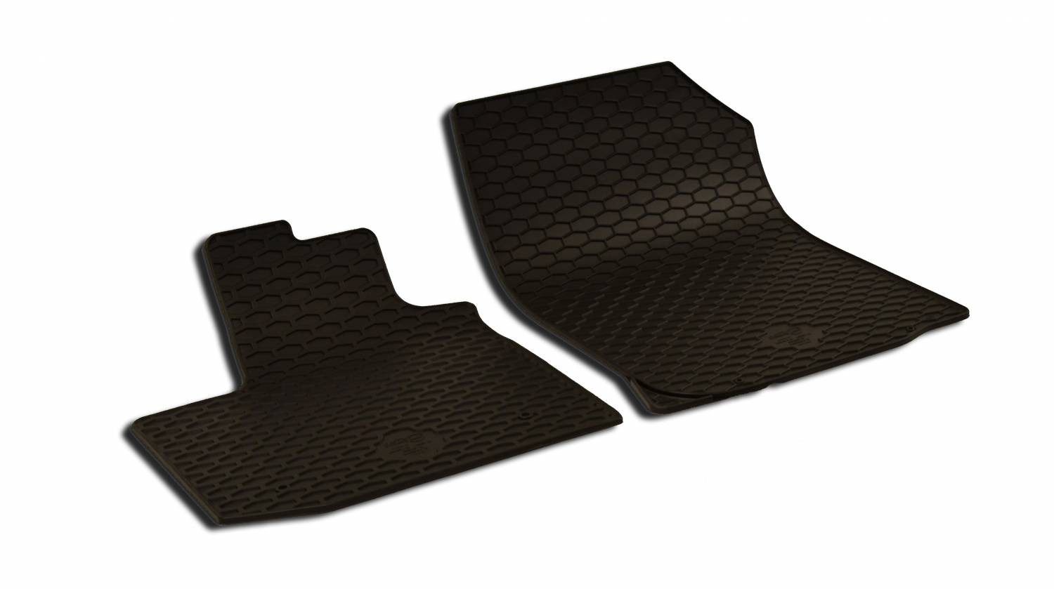  Kilimėliai DACIA DOKKER Van 2013- - 2pcs black/ 221419 Automobiliniai kilimėliai