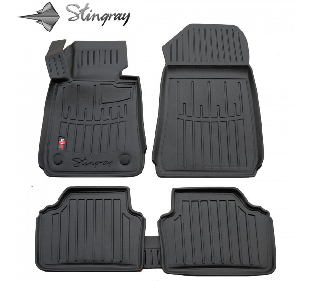  Kilimėliai 3D BMW 3 E91 2004–2013, 5 vnt. black /5027075 Automobiliniai kilimėliai