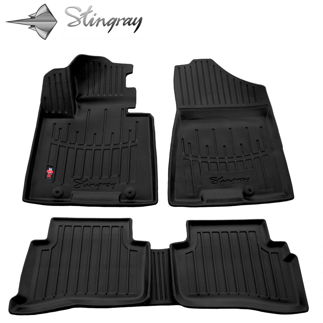  Kilimėliai 3D HYUNDAI Tucson TL 2015-2021, 5 vnt. black /5009015 Automobiliniai kilimėliai
