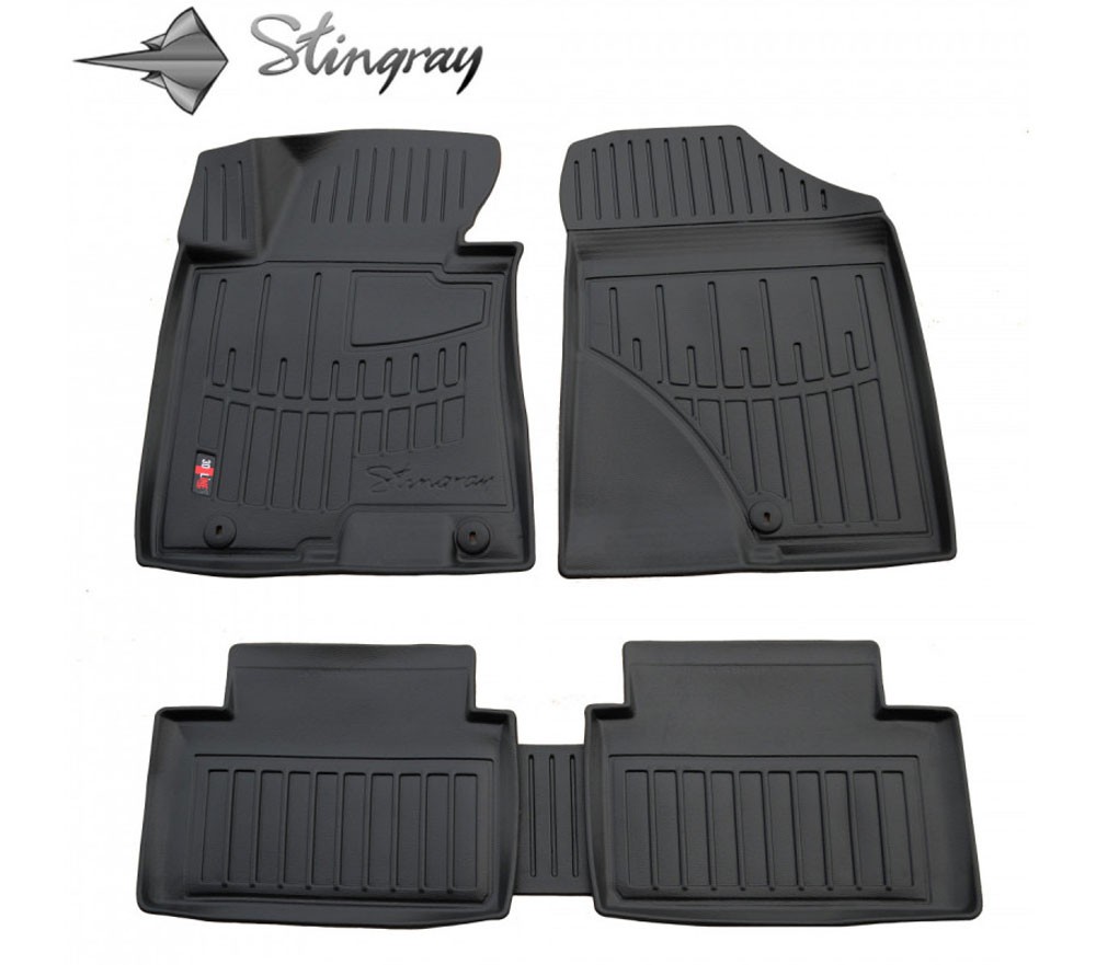  Kilimėliai 3D HYUNDAI i30 GD 2011-2016, 5 vnt. black /5009185 Automobiliniai kilimėliai