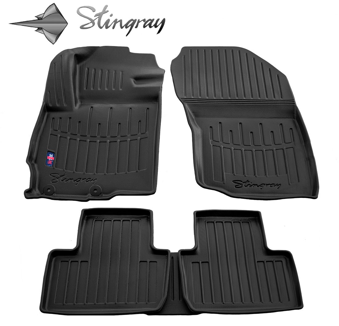 Kilimėliai 3D KIA Ceed II 2012-2018, 5 vnt. black /5010045 Automobiliniai kilimėliai Kilimėliai 3D KIA Ceed II 2012-2018, 5 vnt. black /5010045 Automobiliniai kilimėliai