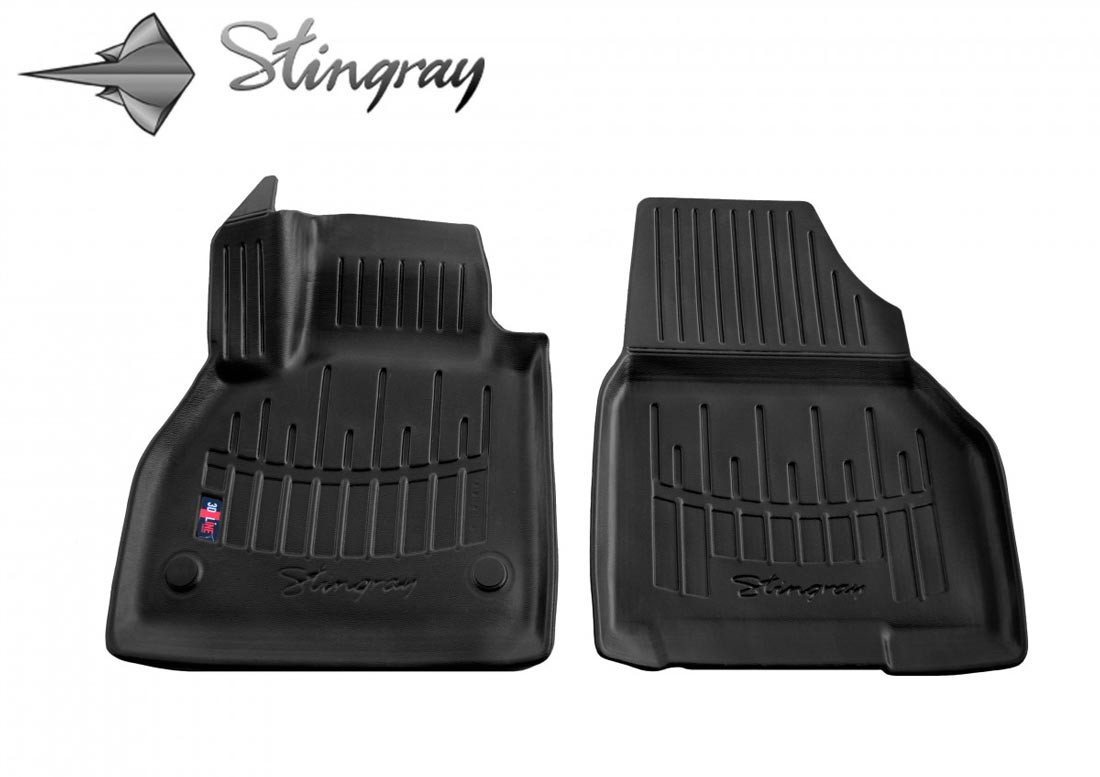  Kilimėliai 3D MERCEDES BENZ Citan W415 2012-2020, 2 vnt. black /5018112 Automobiliniai kilimėliai
