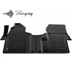 Kilimėliai 3D MERCEDES BENZ W906 Sprinter II 2006-2018 1plus2, 2 vnt. black /5012042