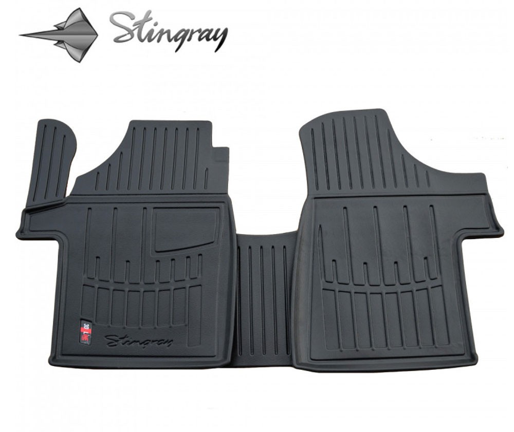  Kilimėliai 3D MERCEDES-BENZ W639 Viano I 2003-2014, 3 vnt. black /5012073 Automobiliniai kilimėliai