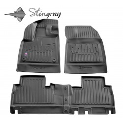 Kilimėliai 3D OPEL Combo E 2018-, 4 vnt. (without armrest) black /5016114