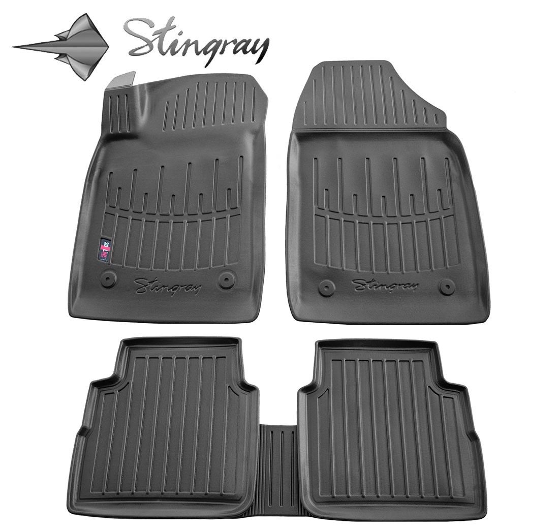  Kilimėliai 3D OPEL Vectra C universal 2002-2008, 5 vnt. black /5015095 Automobiliniai kilimėliai