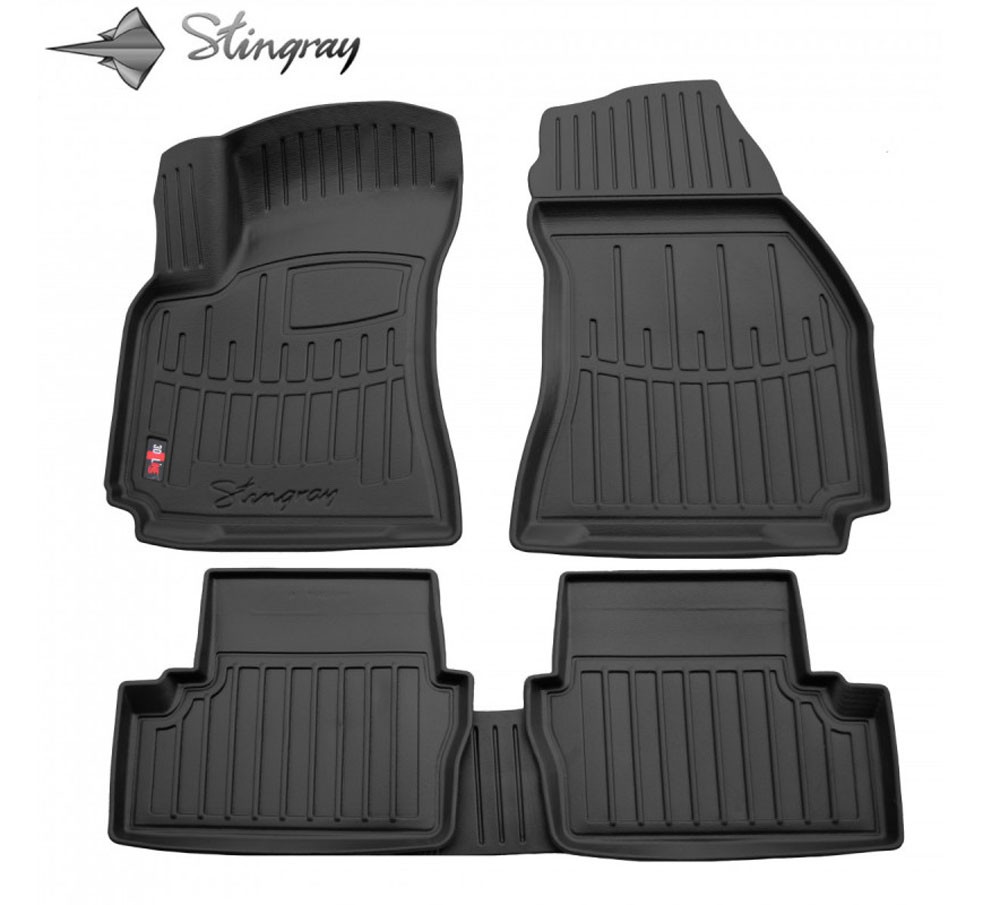  Kilimėliai 3D OPEL Zafira A 1999-2005, 5 vnt. black /5015125 Automobiliniai kilimėliai