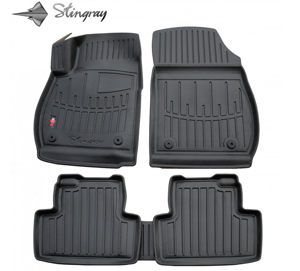  Kilimėliai 3D OPEL Zafira Tourer 2011-2019, 5 vnt. black /5015135 Automobiliniai kilimėliai