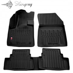 Kilimėliai 3D PEUGEOT 3008 2016-, 5 vnt. black /5016035