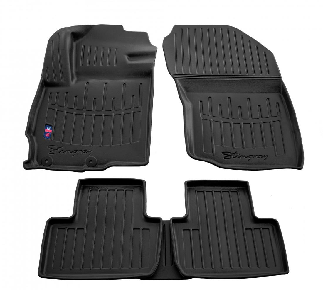  Kilimėliai 3D PEUGEOT 4008 2012-2016, 5 vnt. black /5013045 Automobiliniai kilimėliai
