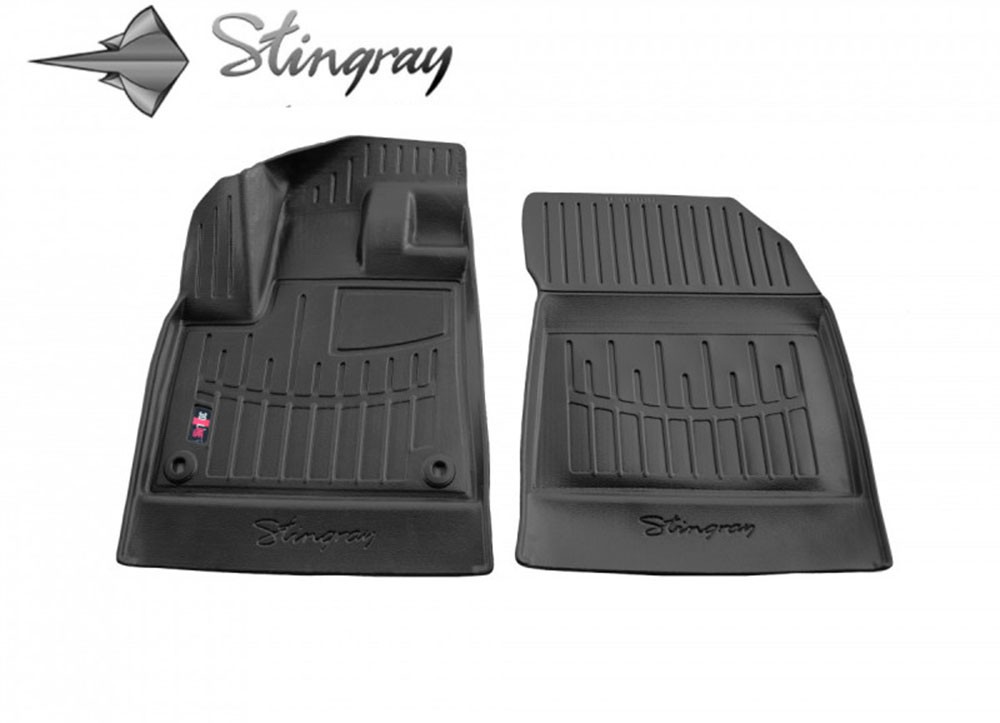  Kilimėliai 3D PEUGEOT Rifter 2018-, 2 vnt. black /5016072 Automobiliniai kilimėliai