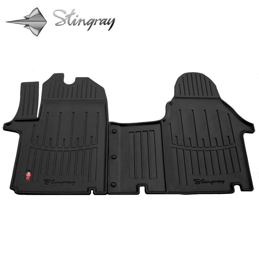 Kilimėliai 3D RENAULT Trafic II 2001-2014 (1+2), 2 vnt. black /5018152 Automobiliniai kilimėliai Kilimėliai 3D RENAULT Trafic II 2001-2014 (1+2), 2 vnt. black /5018152 Automobiliniai kilimėliai