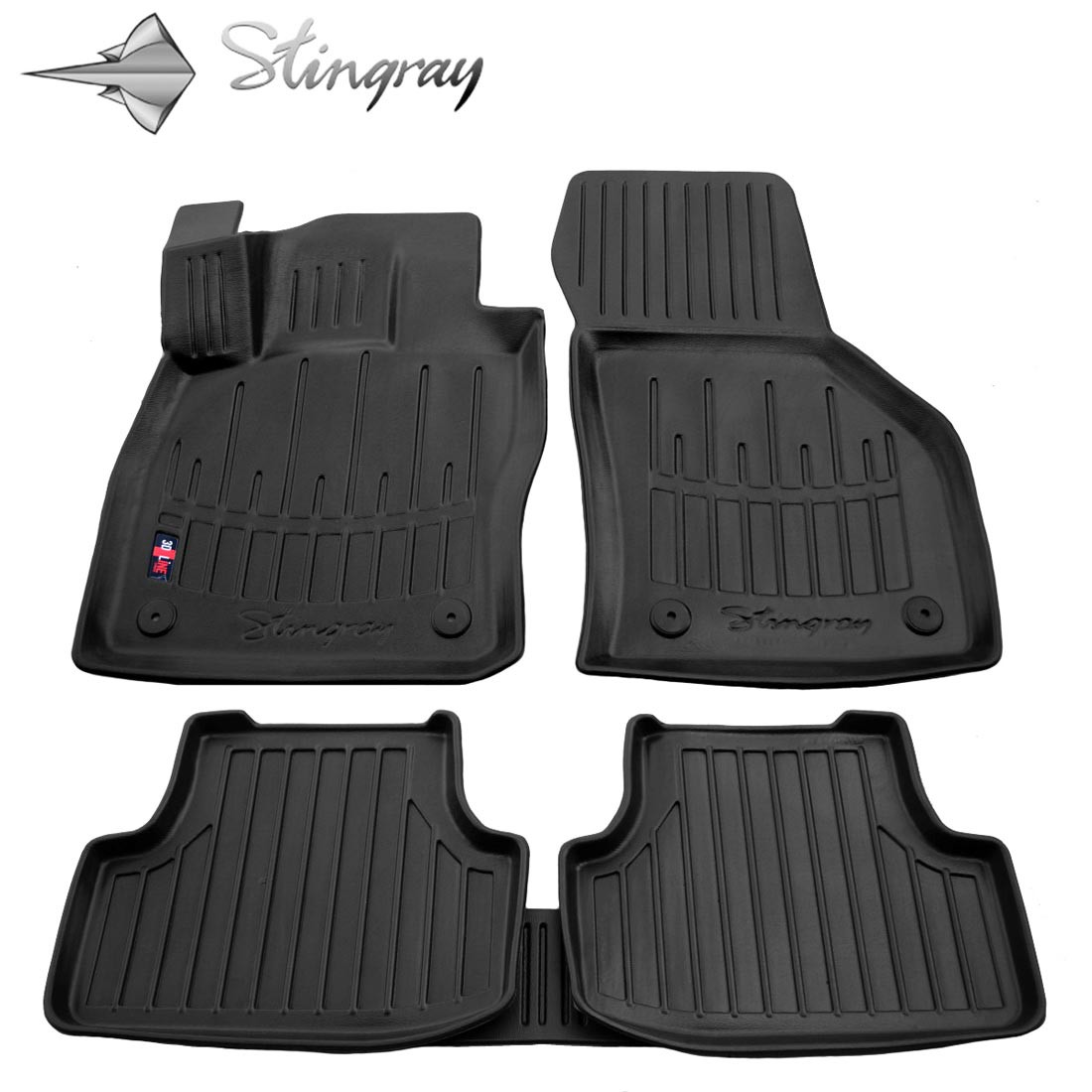  Kilimėliai 3D SEAT Leon III 5F 2012–2019, 5 vnt. black /5024065 Automobiliniai kilimėliai