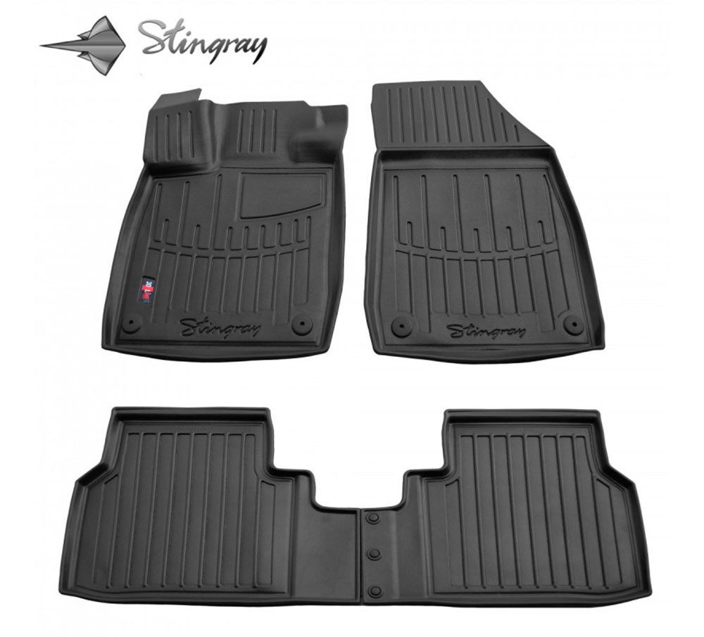  Kilimėliai 3D SKODA ENYAQ iV 2020-, 4 vnt. black /5024234 Automobiliniai kilimėliai
