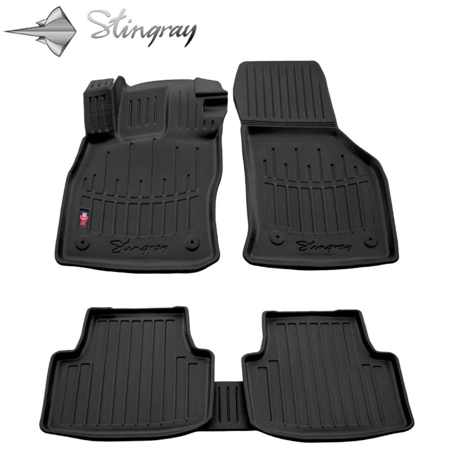  Kilimėliai 3D SKODA Superb III 3V 2015-, 5 vnt. black /5020135 Automobiliniai kilimėliai
