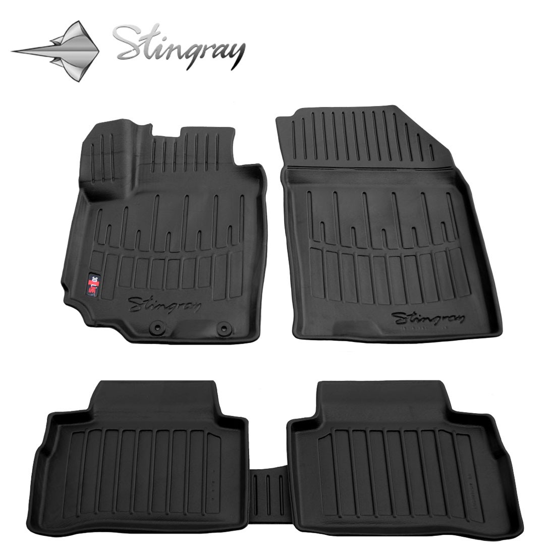  Kilimėliai 3D SUZUKI Vitara II 2015-, 5 vnt. black /5021015 Automobiliniai kilimėliai
