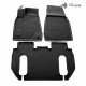 Kilimėliai 3D TESLA Model X 6 seats 2015-, 4 pc. black /5050033