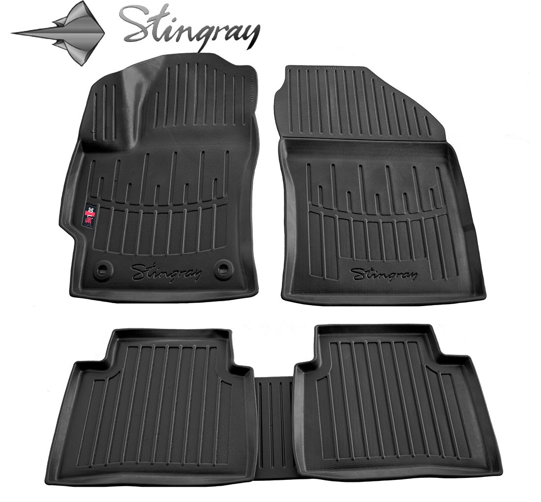  Kilimėliai 3D TOYOTA Corolla E210 2018-, 5 vnt. black /5022125 Automobiliniai kilimėliai
