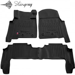 Kilimėliai 3D TOYOTA Land Cruiser 200 2007-2021, 4 vnt. black /5022044