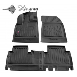 Kilimėliai 3D TOYOTA ProAce City 2019-, 4 vnt. (su porank.) black /5016074