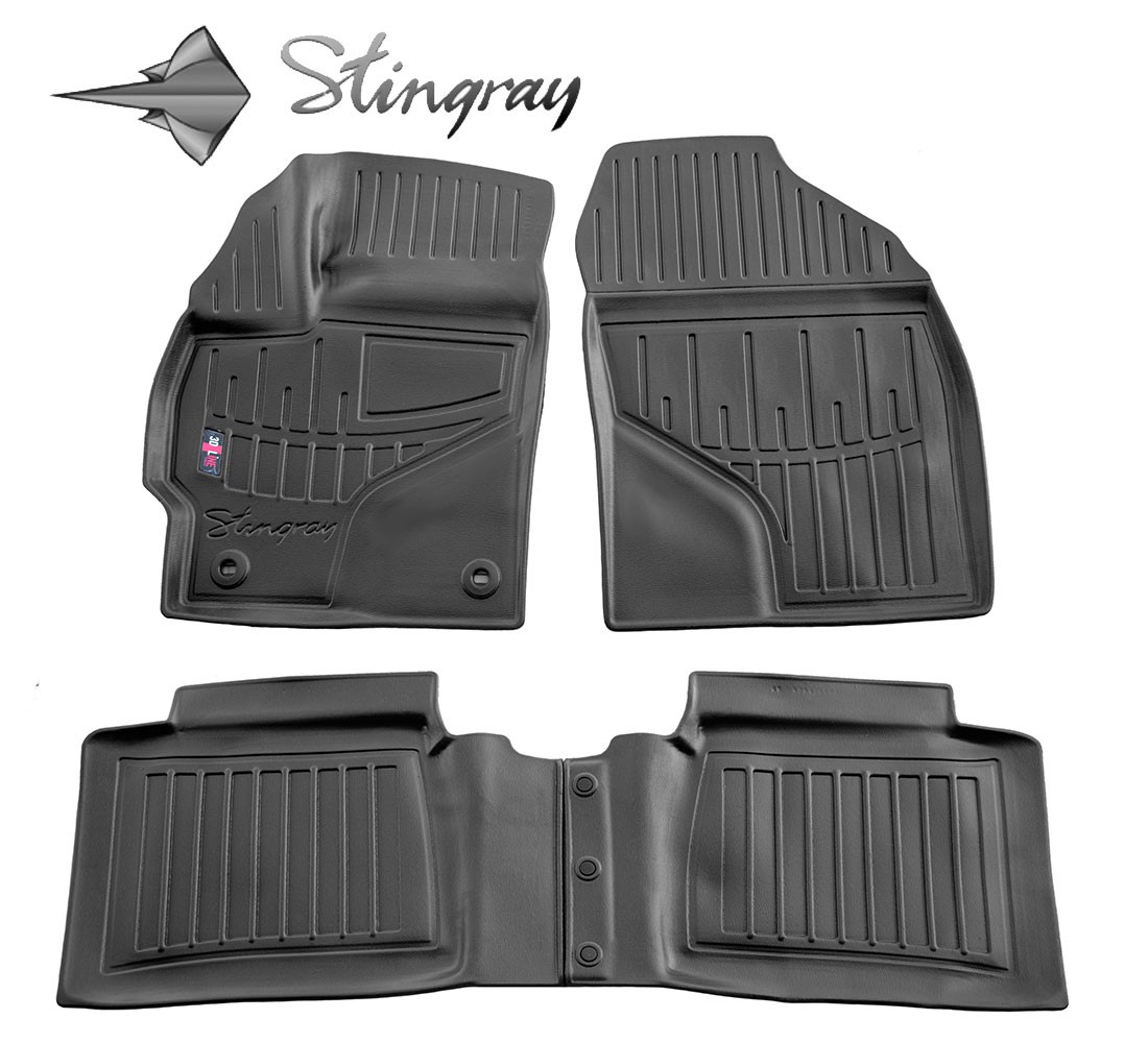  Kilimėliai 3D TOYOTA Prius ZHW30 2009-2015, 4 vnt. black /5022164 Automobiliniai kilimėliai