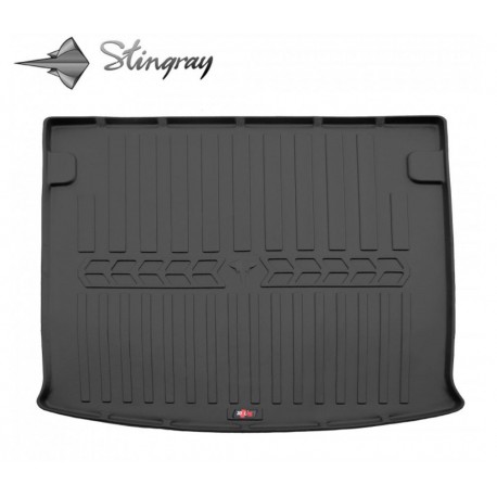  Guminis bagažinės kilimėlis AUDI A6 C5 1997-2004 (sedanas) black /6030041 Automobiliniai kilimėliai