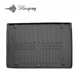 Guminis bagažinės kilimėlis FIAT Doblo 2010-2022 (trumpa bazė) black /6006021