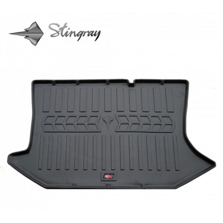  Guminis bagažinės kilimėlis FORD Fiesta 2002-2008 (hečbekas) black /6007091 Automobiliniai kilimėliai
