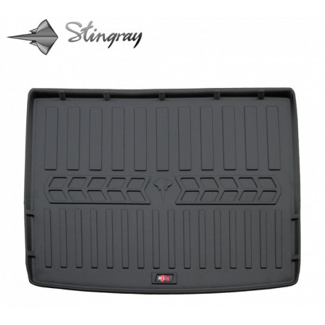  Guminis bagažinės kilimėlis JEEP Cherokee KL 2013- black /6046011 Automobiliniai kilimėliai