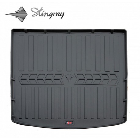  Guminis bagažinės kilimėlis MITSUBISHI Outlander 2012-2020 (5seats) black /6013021 Automobiliniai kilimėliai