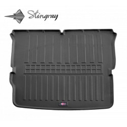 Guminis bagažinės kilimėlis OPEL Zafira A 1999-2005, (5 seats) black /6015051