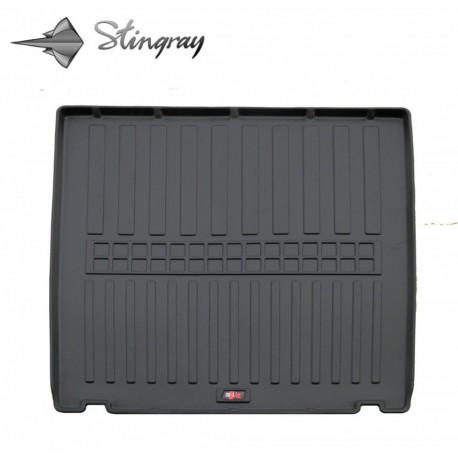  Guminis bagažinės kilimėlis RENAULT Laguna III T 2007-2015 (universal, without niches) black /6018111 Automobiliniai kilimėliai