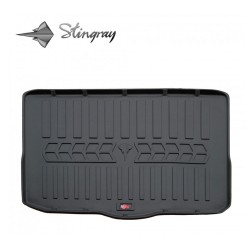 Guminis bagažinės kilimėlis RENAULT Kadjar 2015- (lower trunk) black /6018021