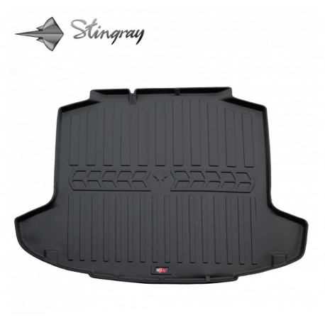  Guminis bagažinės kilimėlis SEAT Toledo IV 2012-2019 (liftback) black /6020111 Automobiliniai kilimėliai