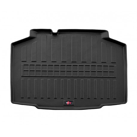  Guminis bagažinės kilimėlis SKODA Kamiq 2019-, black /6020041 Automobiliniai kilimėliai