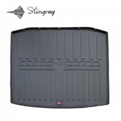 Guminis bagažinės kilimėlis SKODA Octavia IV A8 2020- (liftback) black /6020121