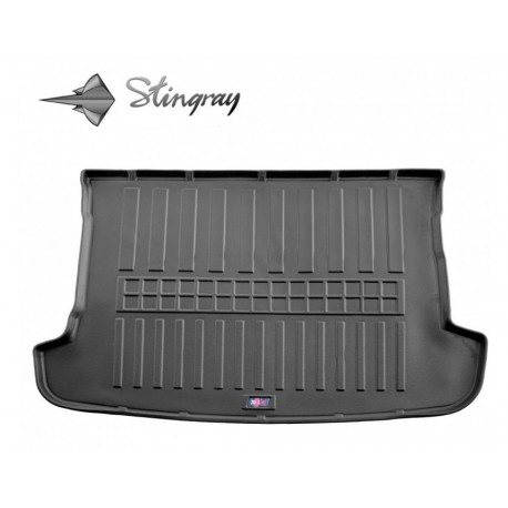  Guminis bagažinės kilimėlis TOYOTA Corolla Verso ZER/ZZE 2004–2009, black /6022051 Automobiliniai kilimėliai