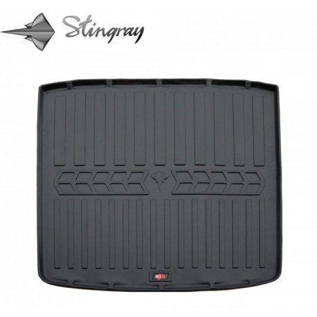  Guminis bagažinės kilimėlis VOLKSWAGEN Golf IV 1997-2003 (universal) black /6024151 Automobiliniai kilimėliai