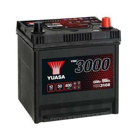 YUASA YUASA YBX3108 50AH 400A Akumuliatoriai