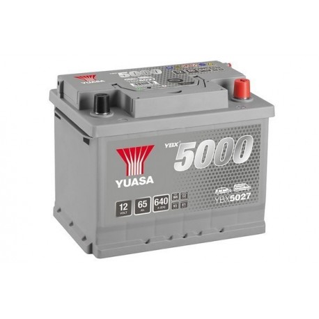 YUASA YUASA YBX5027 65AH 640A Akumuliatoriai