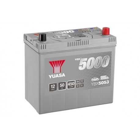 YUASA YUASA YBX5053 50AH 450A Akumuliatoriai