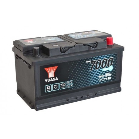 YUASA YUASA YBX7110 75AH 730A Akumuliatoriai