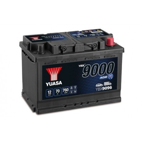 YUASA YUASA YBX9096 70AH 760A Akumuliatoriai