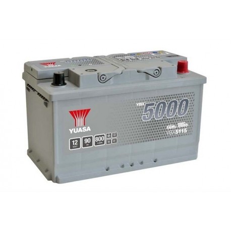 YUASA YUASA YBX5115 90AH 800A Akumuliatoriai