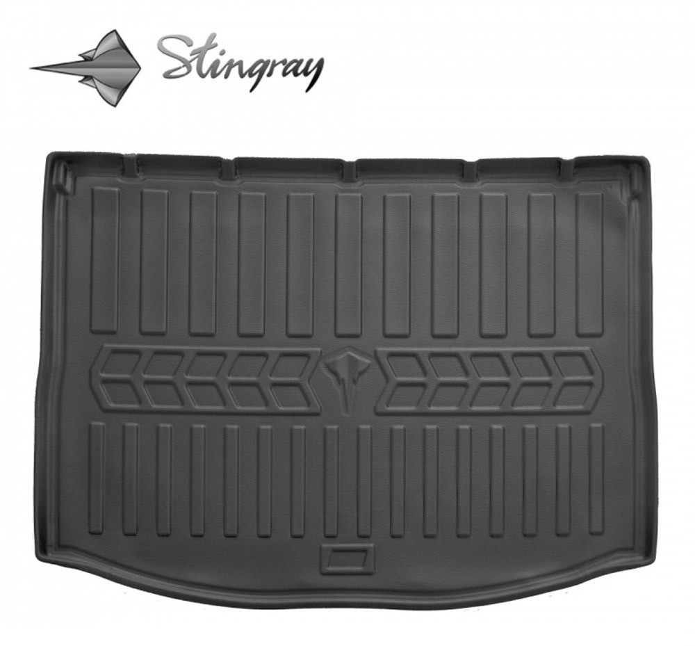  Guminis bagažinės kilimėlis SUZUKI SX4 II 2013-2021 (upper trunk) black /6021011 Automobiliniai kilimėliai