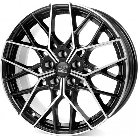 MSW MSW 74 GLOSS BLACK FULL POLISHED Ratlankiai
