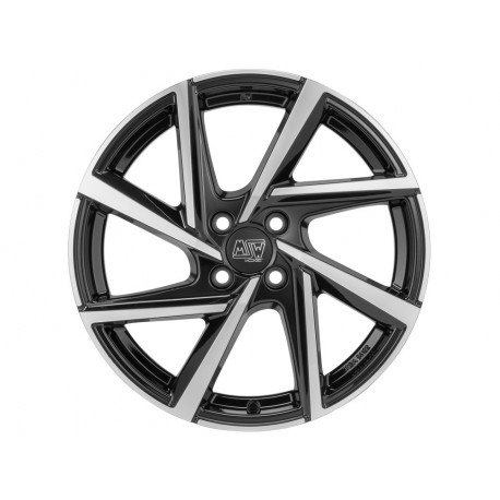 MSW MSW 80-4 GLOSS BLACK FULL POLISHED Ratlankiai