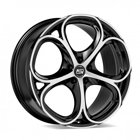 MSW MSW 82 GLOSS BLACK FULL POLISHED Ratlankiai